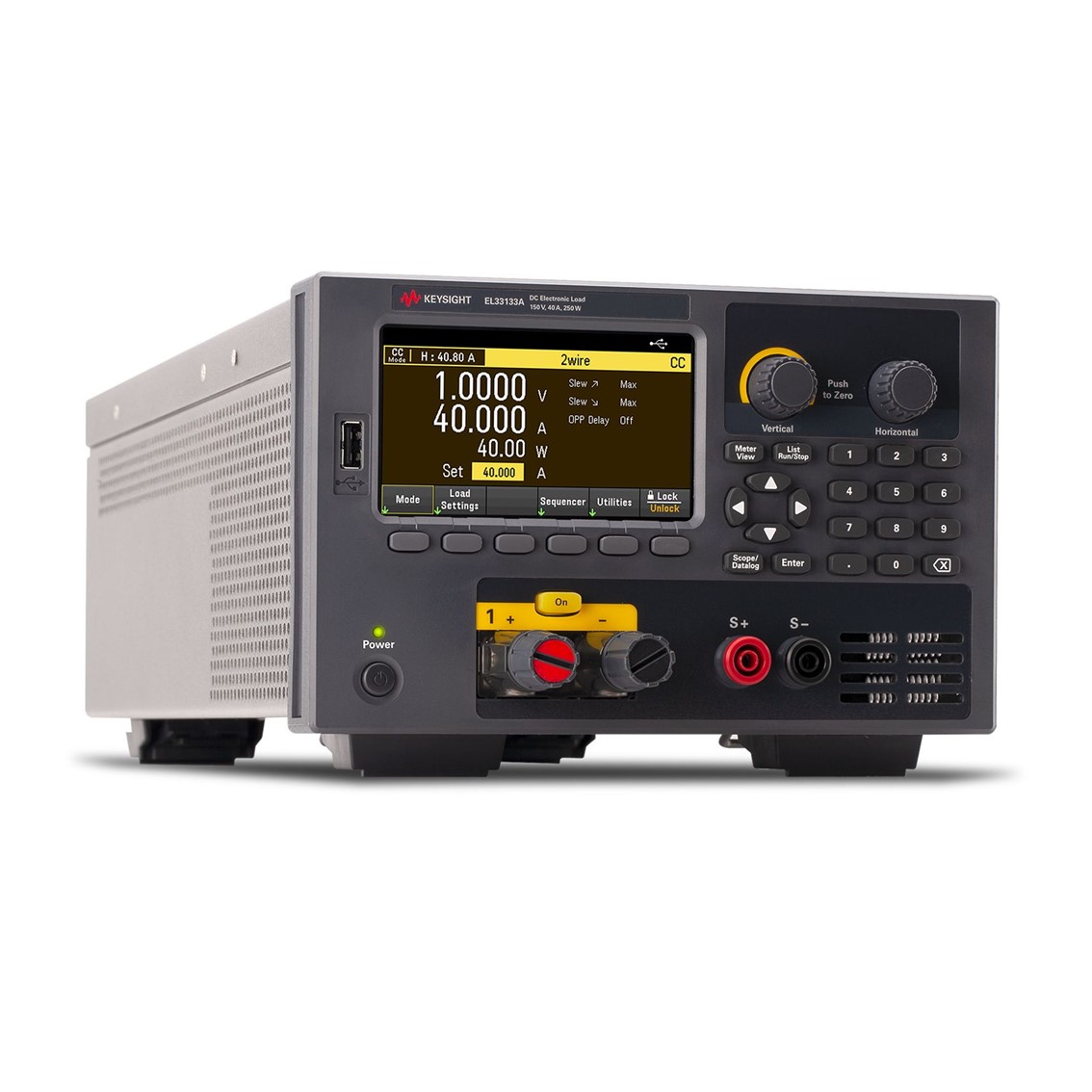 KEYSIGHT EL33133A  DC 전자로드1채널,150V,40A,250W DC전자부하