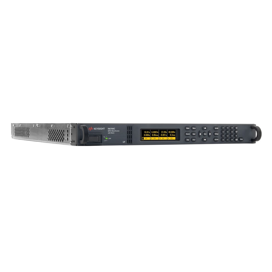 KEYSIGHT N6701C  DC파워서플라이 메인프레임 600W,4슬롯 DC전원공급기