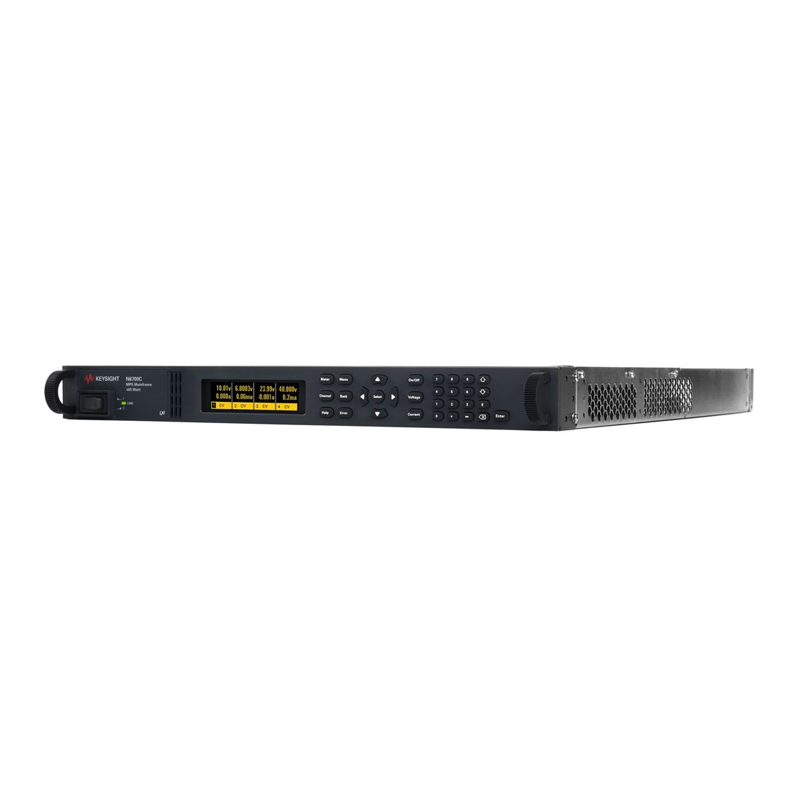 KEYSIGHT N6701C  DC파워서플라이 메인프레임 600W,4슬롯 DC전원공급기