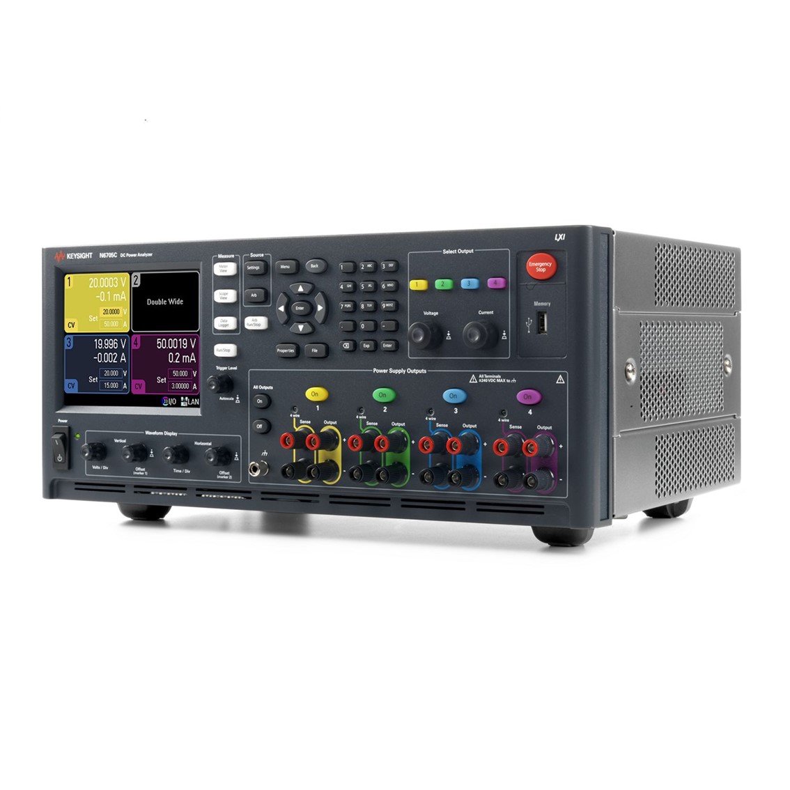 KEYSIGHT N6705C  DC전력분석기,파워미터 메인프레임 USB/LAN/GPIB