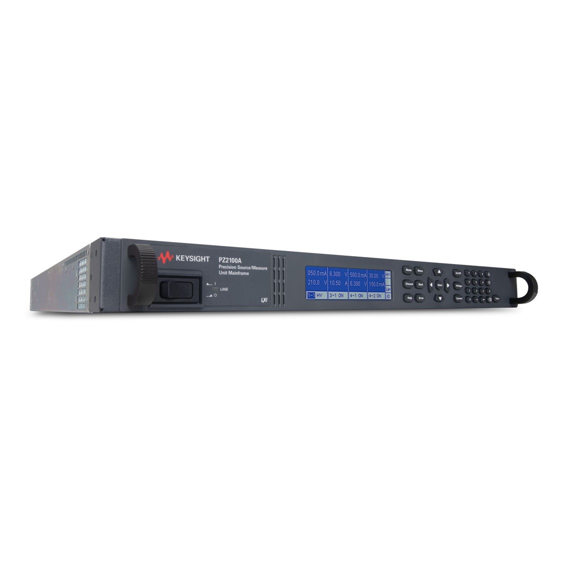 KEYSIGHT PZ2100A  고밀도 정밀 소스측정장치 SMU 메인프레임 4슬롯,1U