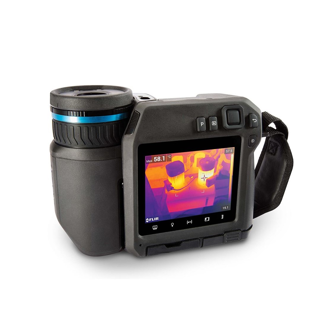 FLIR T530(14도,24도,42도) 열화상카메라 320X240 IR, 640X480, -20~650C