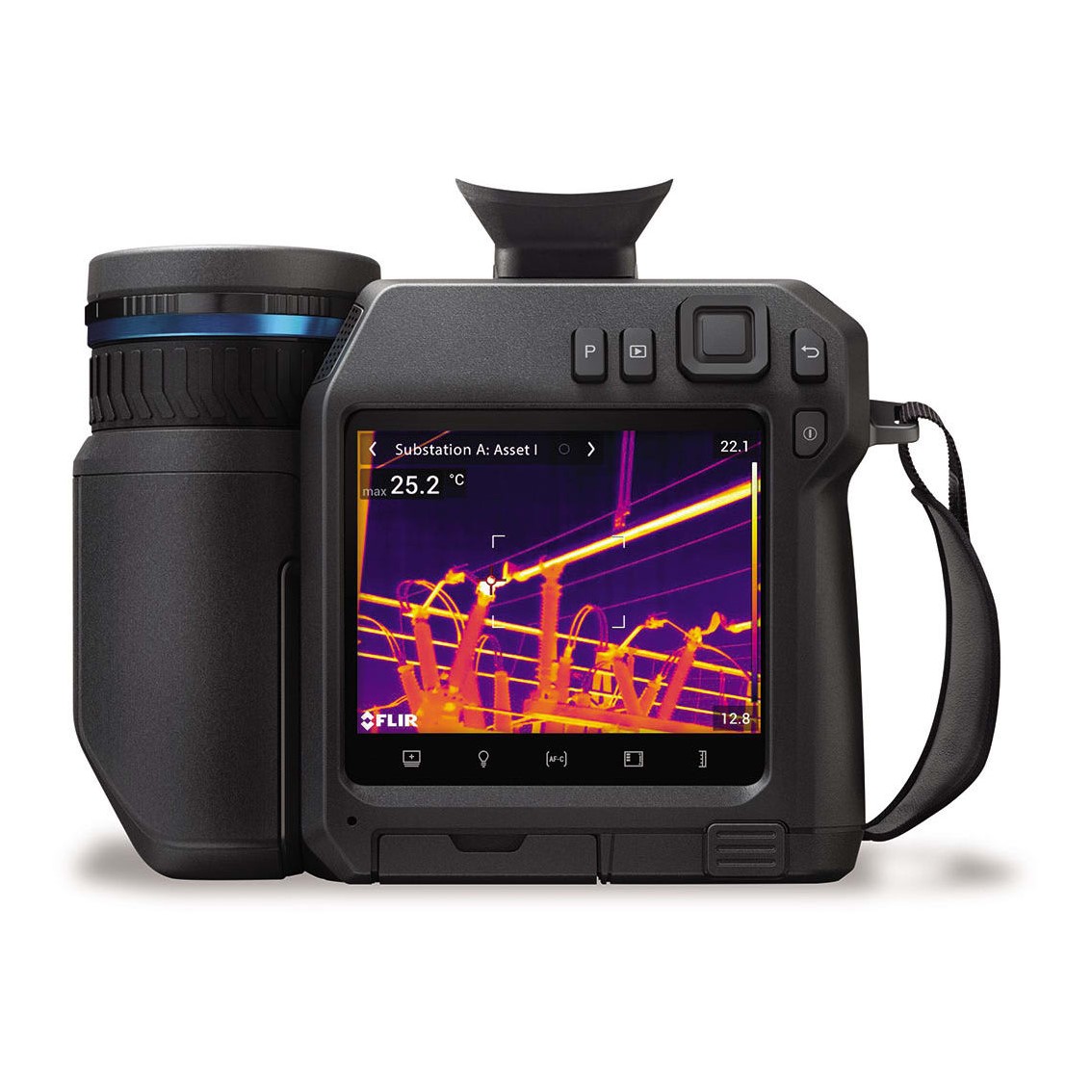 FLIR T840(14도,24도,42도) 전기안전관리 직무고시 열화상카메라 464X348 IR, 928X696, -20~1,500C