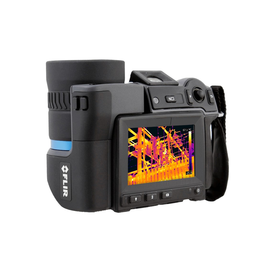 FLIR T1010(12도,28도,45도) 전기안전관리 직무고시 열화상카메라 1024X768 IR, 2048X1536, -40°C~650C