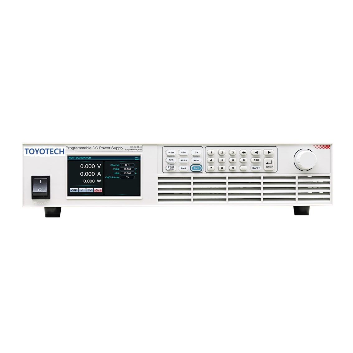 TOYOTECH N39420-60-10 4채널 DC파워서플라이 60V/10A/200W*4 DC전원공급기