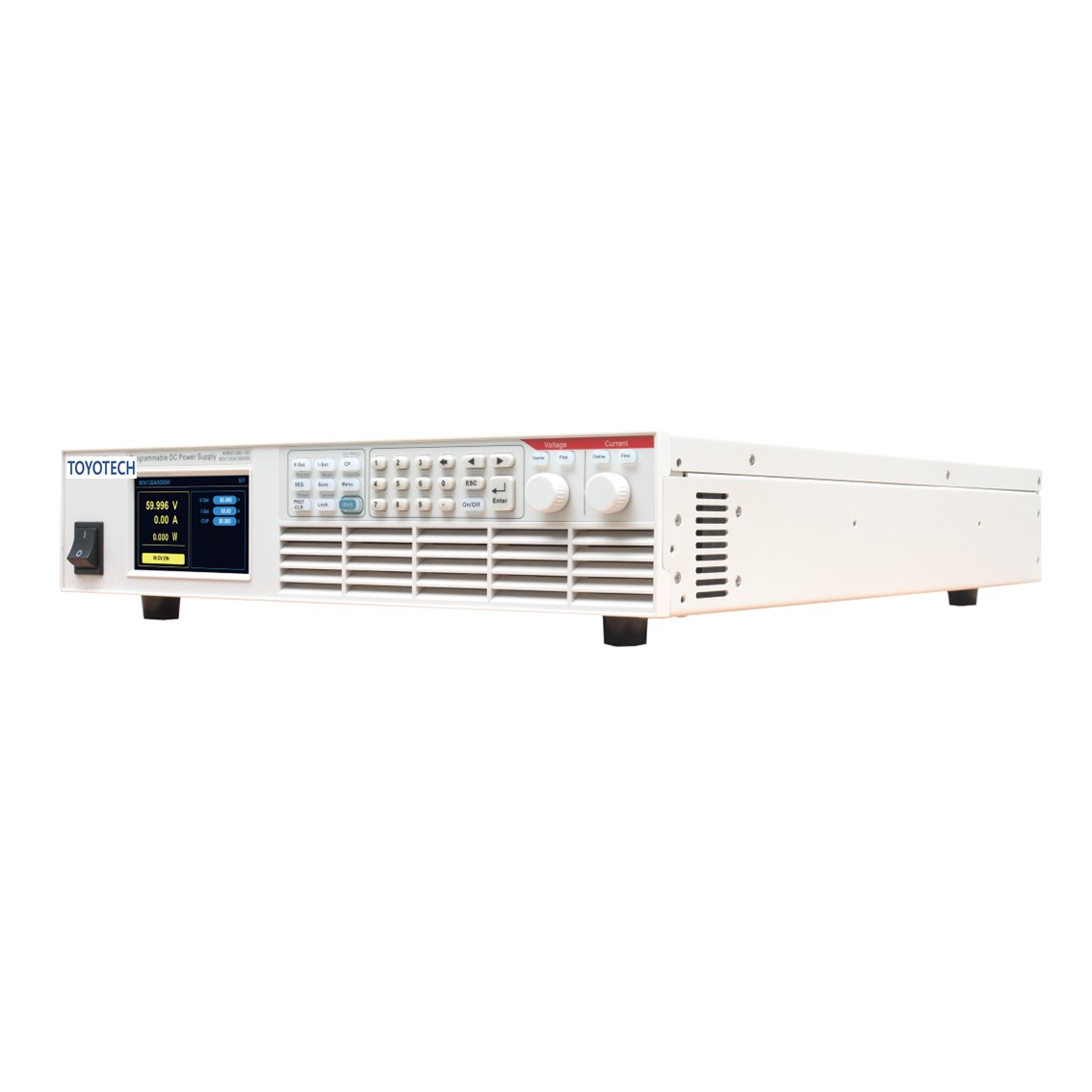 TOYOTECH N3630-080-120  DC파워서플라이 80V/120A/3000W/2U DC전원공급기