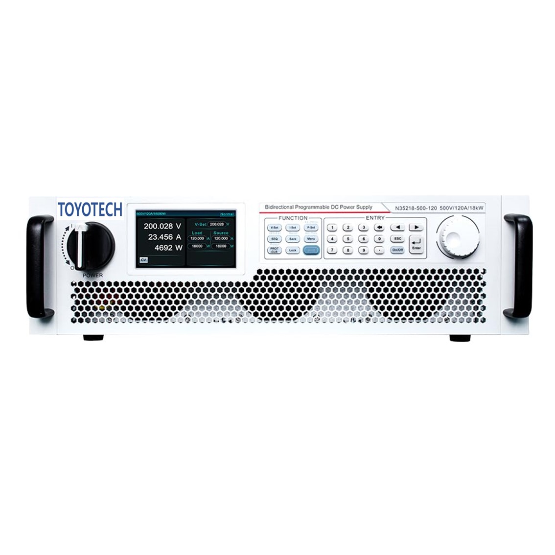 TOYOTECH T35218-1500-40  양방향DC파워서플라이 1500V/±40A/±18KW/3U DC전원공급기