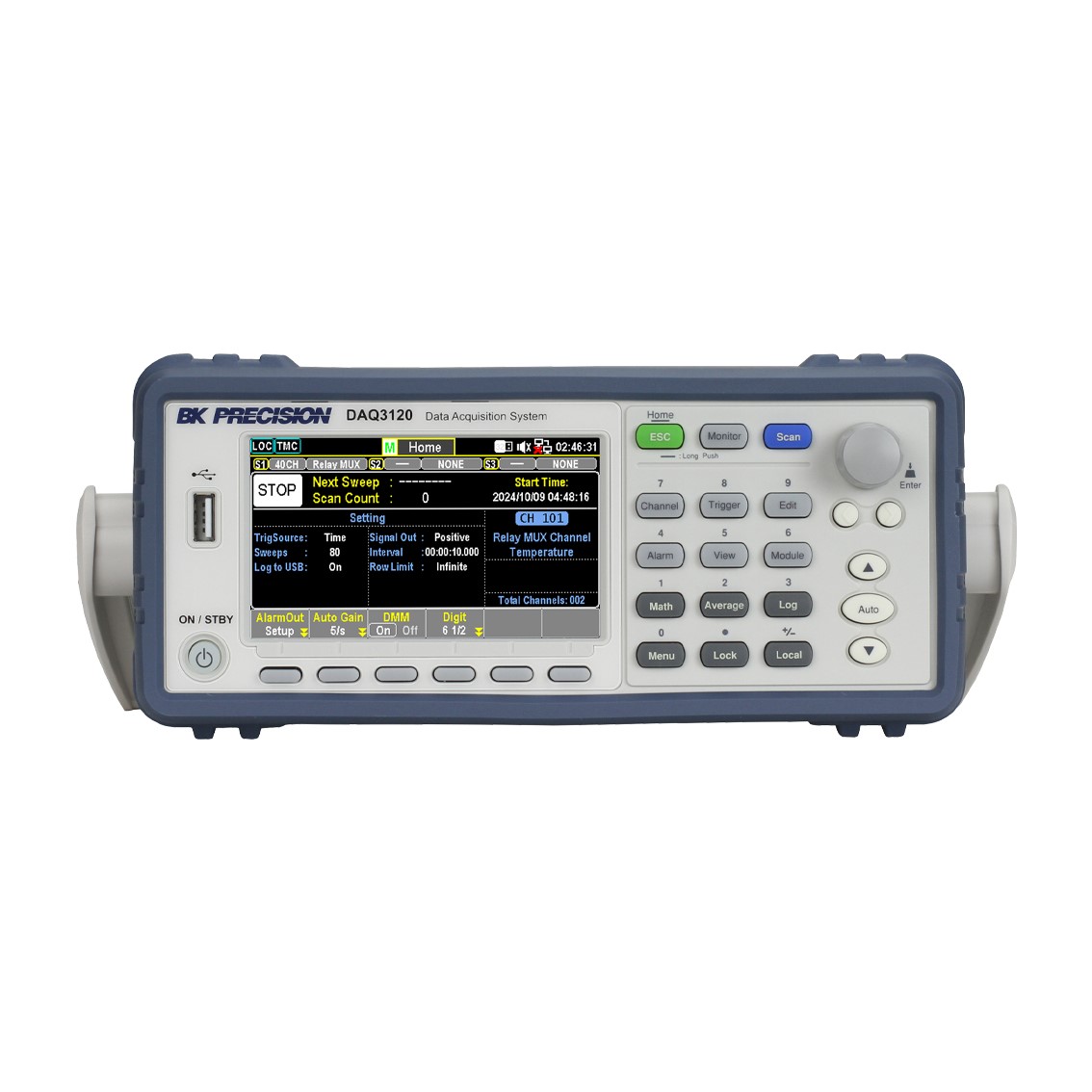 BK PRECISION DAQ3120-GPIB  데이타로거,멀티미터 데이타수집