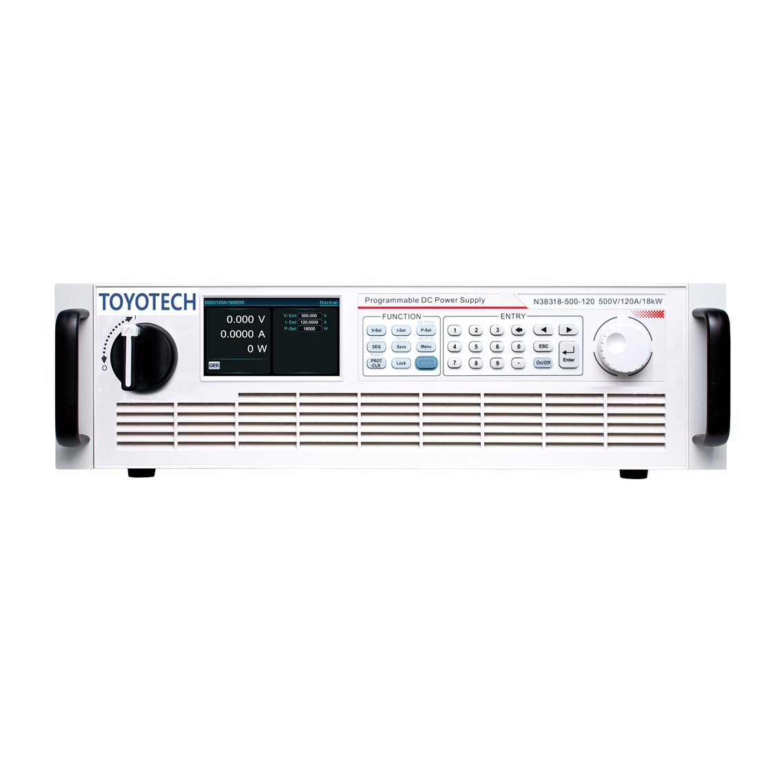 TOYOTECH T383150-80-5100  DC파워서플라이 80V/5100A/150KW/30U DC전원공급기