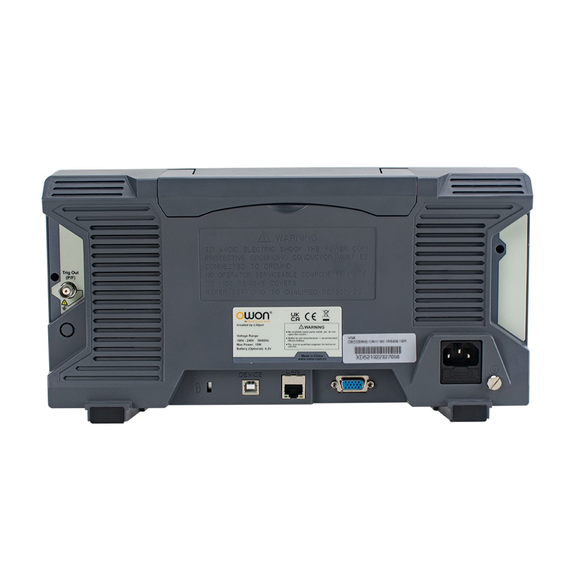 OWON XDS2102 디지털 오실로스코프, 100MHz, 2CH, 1GS/s, 8비트
