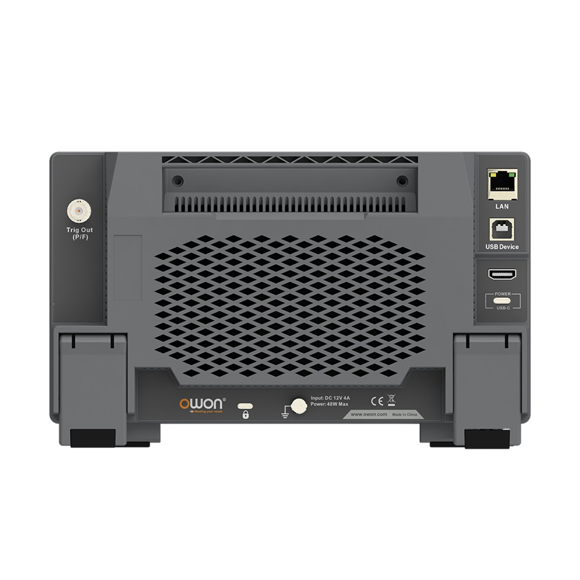 OWON ADS804A 디지털 오실로스코프 70MHz, 4채널, 1.25GS/s, 50M, 12Bits