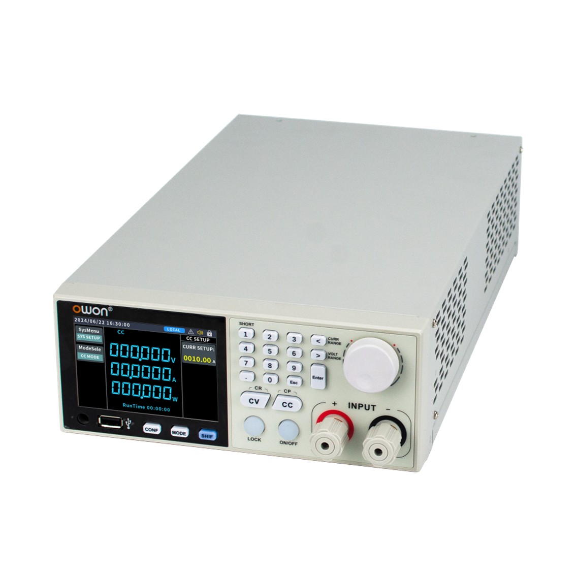 OWON OEL8511B DC전자부하 300V, 20A, 200W DC전자부하