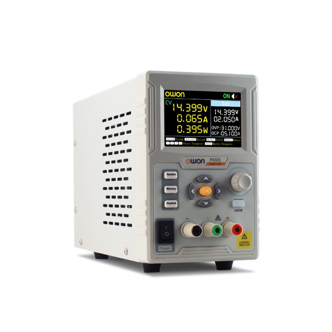 OWON P4603 리니어 DC파워서플라이 60V-3A, 180W, 1CH DC전원공급장치