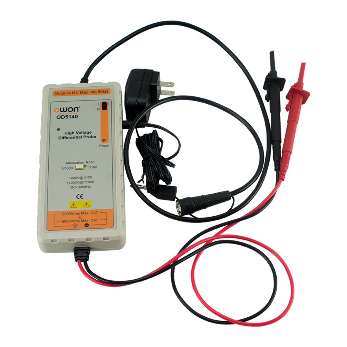 OWON OD5140  활성 고전압 프로브, 100MHz, 14KV