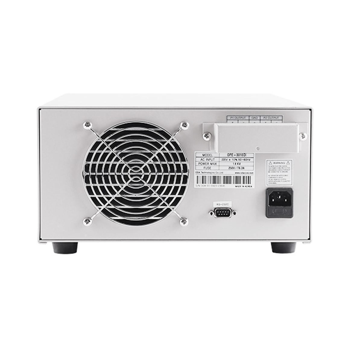ODA OPE-1810DI 2채널,18V,10A,360W 프로그래머블 DC파워서플라이 DC전원공급기