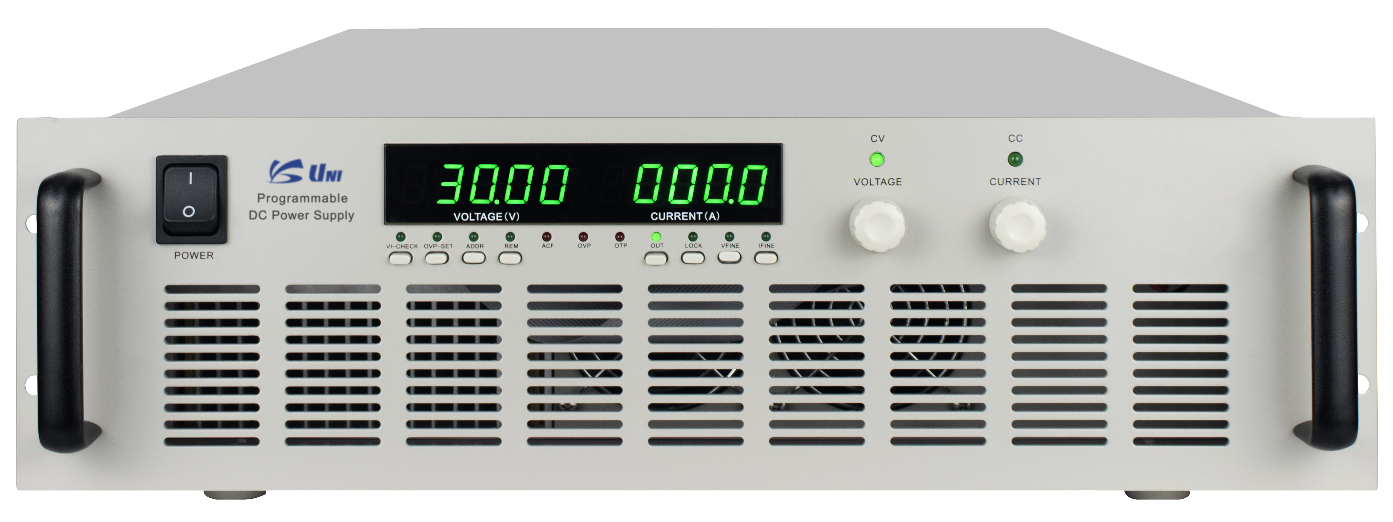 UNI UPL500-40  DC파워서플라이 500V, 40A, 20KW, 3상, 3U DC전원공급기
