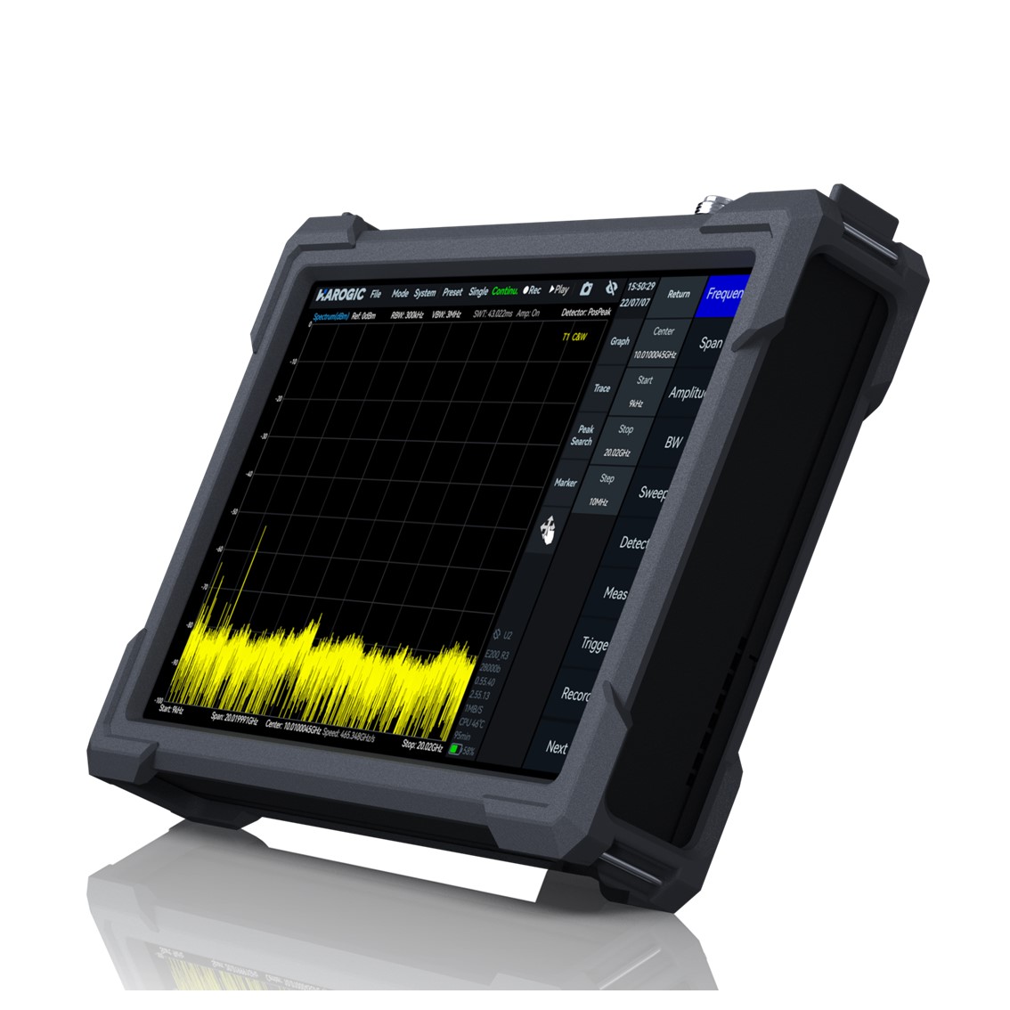 HAROGIC PXE-90  9kHz-9.5GHz, 100MHz 태블릿 스펙트럼아날라이저