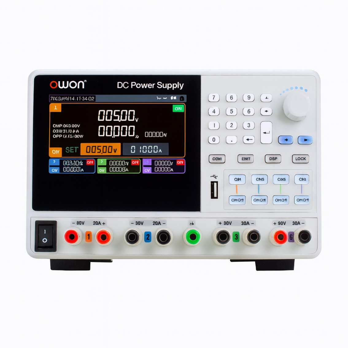 OWON OWH8080Q-2000  DC파워서플라이 80V, 20A, 2000W DC전원공급기