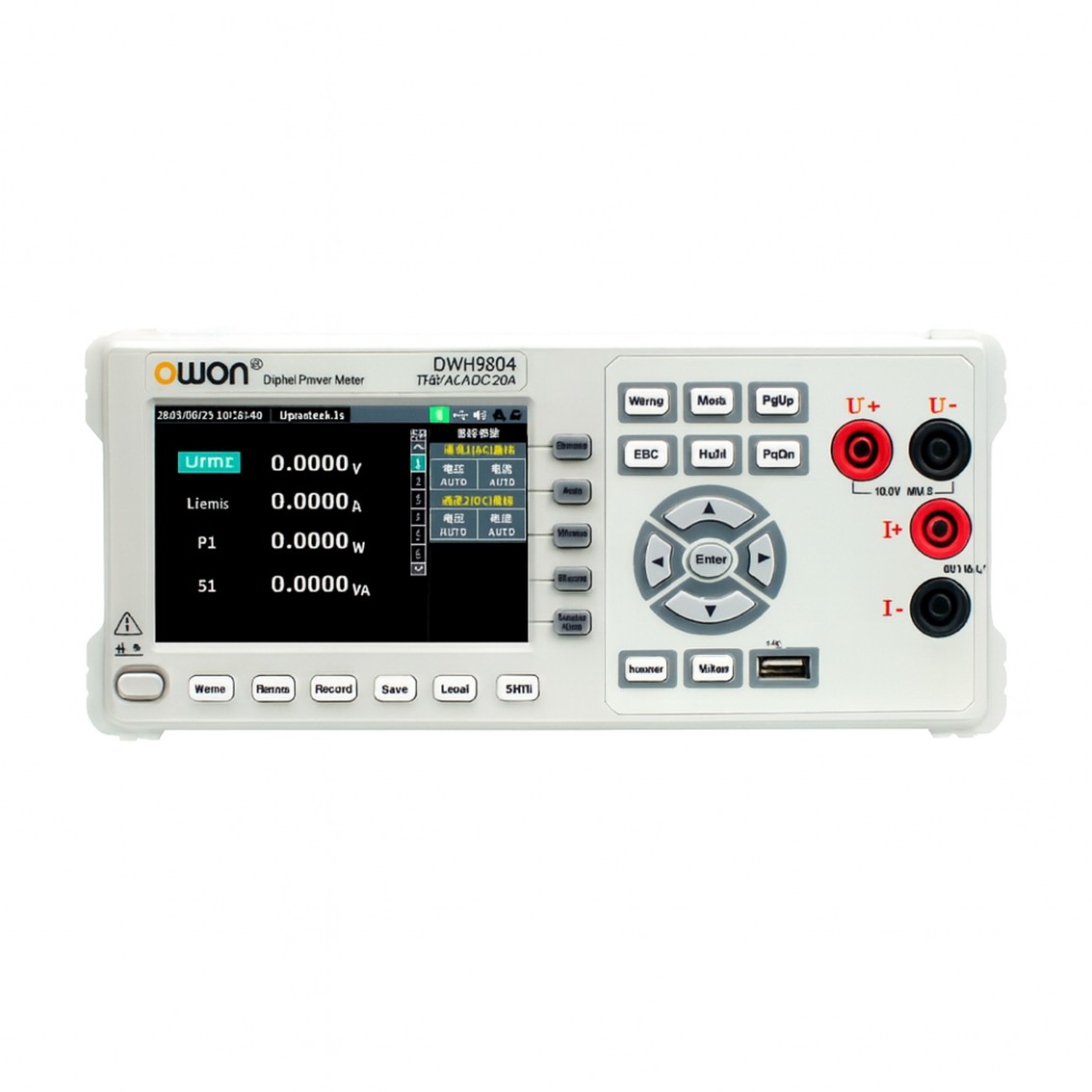 OWON OWH9830  파워미터  전력계 ±0.5%, 600V, 20ARMS