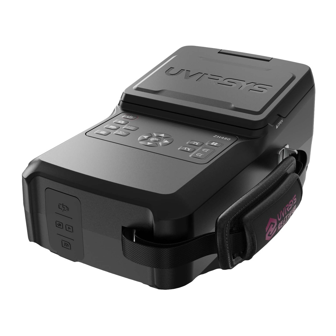 UVIRSYS ZH480  휴대용 코로나 감지 카메라 UV+VIS 듀얼 F.O.V 렌즈 코로나 초음파음향카메라