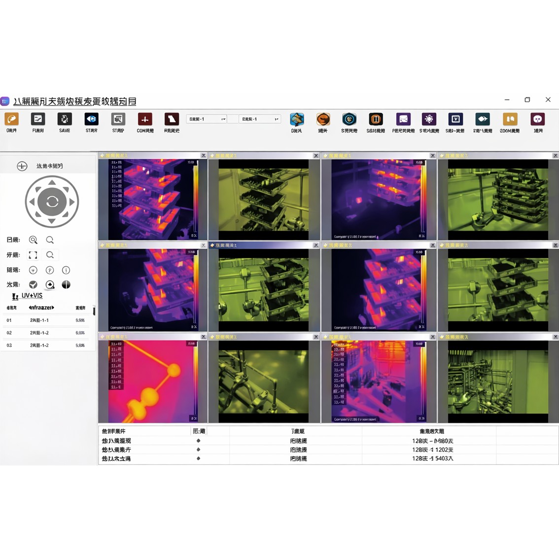 UVIRSYS ZH580-ONL  온라인 코로나 및 적외선 감지 카메라 UV, IR, VIS(기본 장치) 코로나 초음파음향카메라