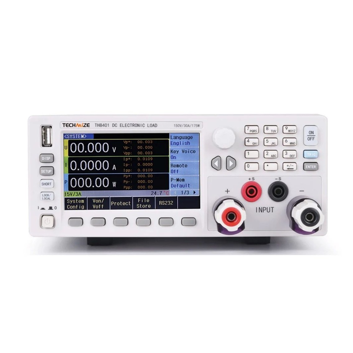 TECHMIZE TH8512  DC전자로드 150V, 60A, 350W DC전자부하