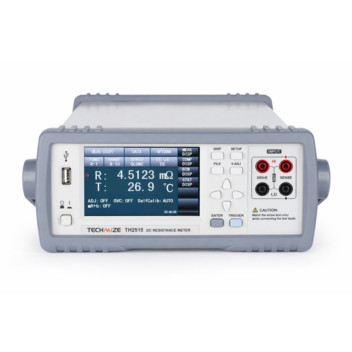 TECHMIZE TH2515  DC저항계 0.01% 0.1uΩ~110MΩ