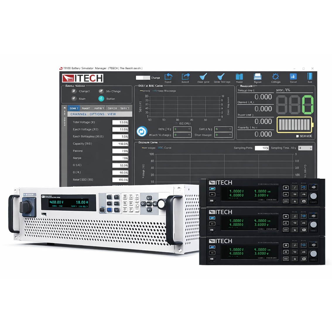 ITECH BSS2000 Pro  배터리 시물레이션 소프트웨어 Pro버전 (1채널)  IT6000B,IT6000C,IT-M3400,IT-M3600,IT-M3900