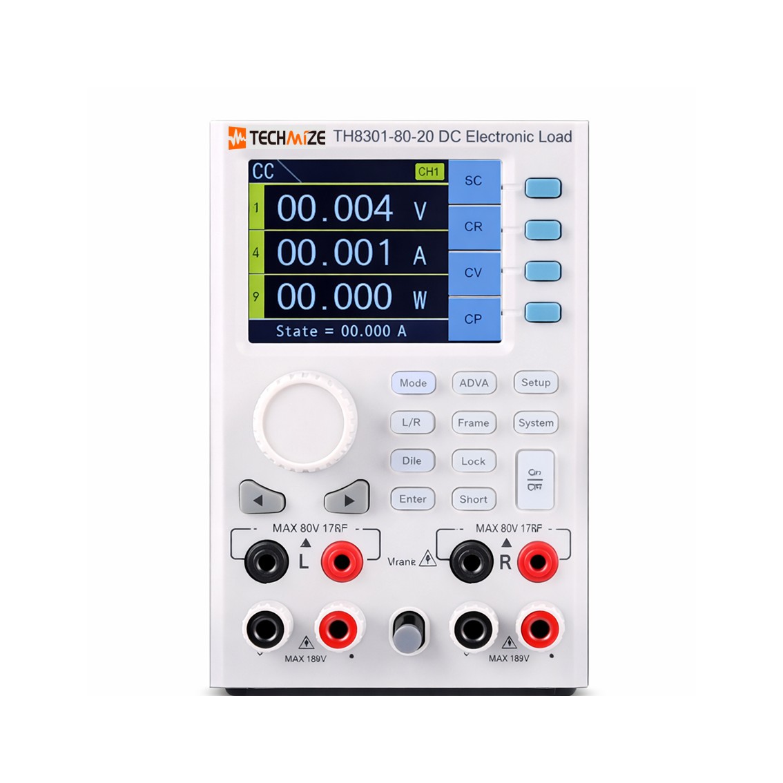 TECHMIZE TH8303-600-15  모듈러 DC전자로드 600V, 15A, 300W DC전자부하