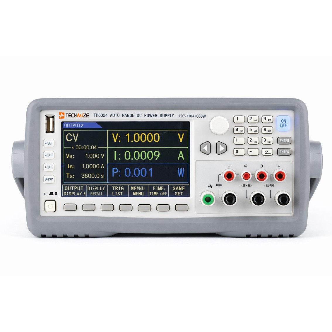 TECHMIZE TH6302  리니어 프로그래머블 DC파워서플라이 30V, 20A, 200W DC전원공급기