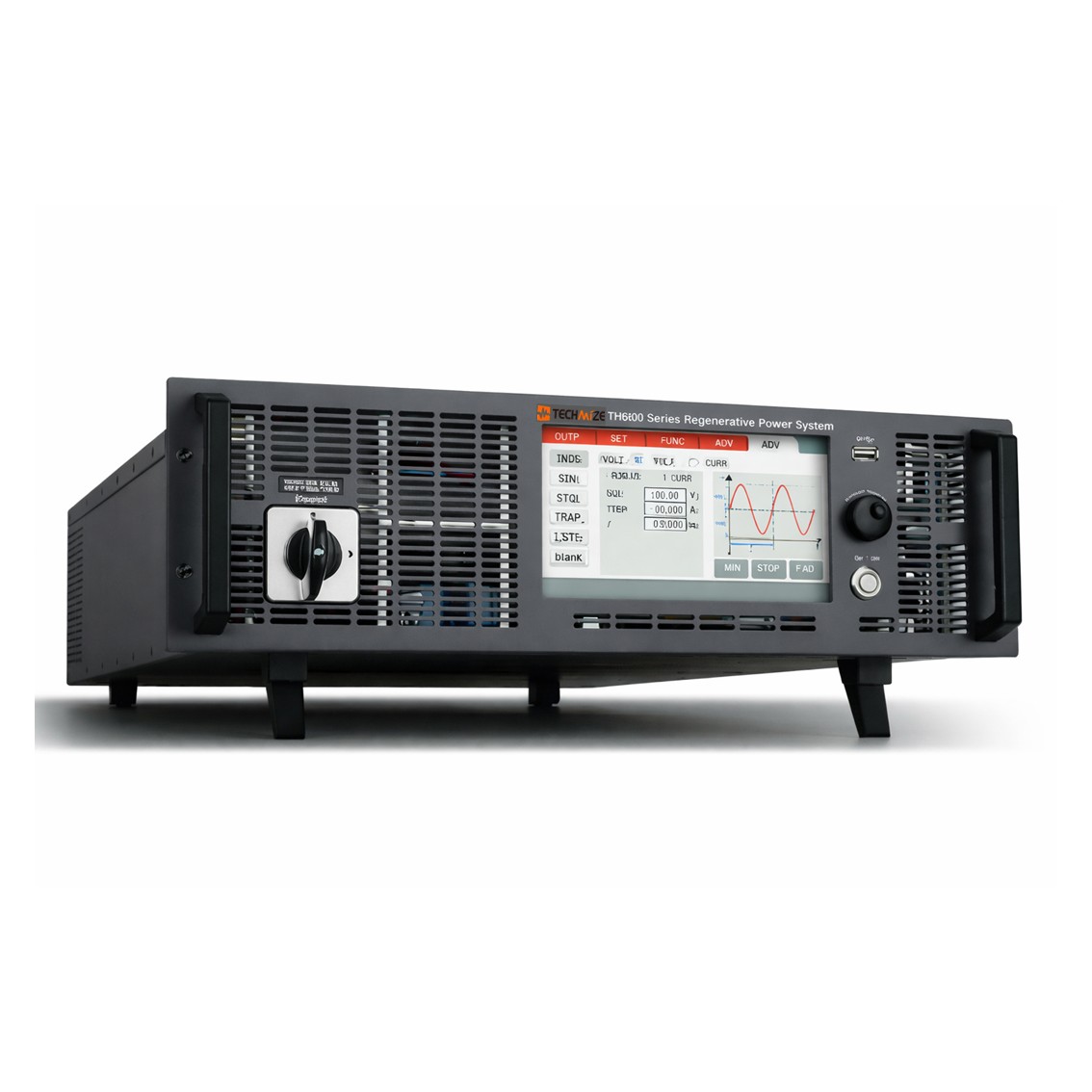 TECHMIZE TH66200-140-10  양방향DC파워서플라이 200V, 140A, 10kW 양방향DC전원공급기 3U