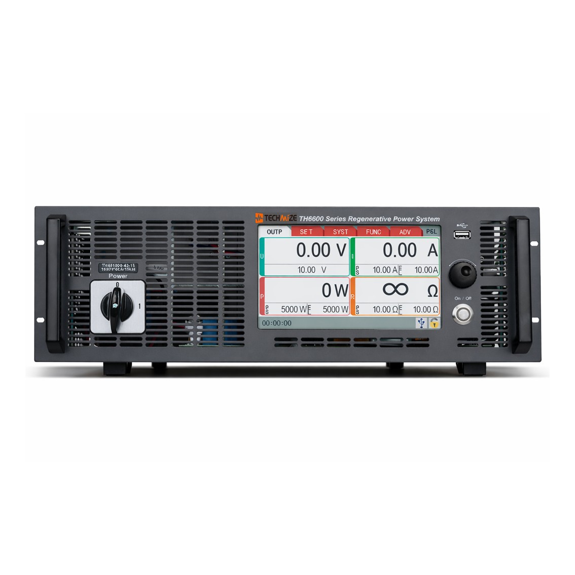 TECHMIZE TH66200P-70-05  양방향DC파워서플라이 200V, 70A, 5kW 양방향DC전원공급기 3U