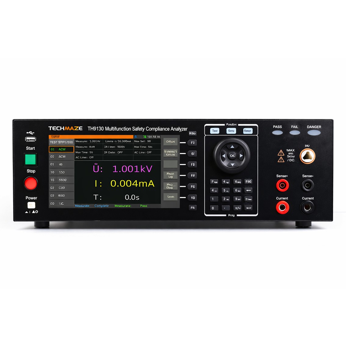 TECHMIZE TH9131A  AC/DC 내전압시험기 500VA AC: 5kV/100mA. DC: 6KV/20mA