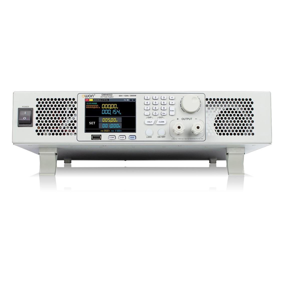 OWON OWH6522 고전력DC파워서플라이 60V 120A 3000W DC전원공급기