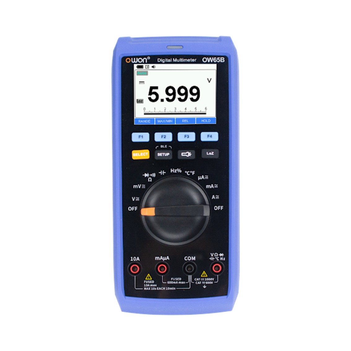 OWON OW67  디지탈 멀티미터 60,000카운트 True RMS, 0.08%, 45-1000Hz, 2500W