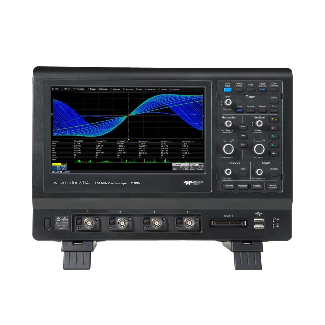 LECROY WaveSurfer 3104Z 오실로스코프 4CH 1GS 4GS 10Mpts 정전식터치