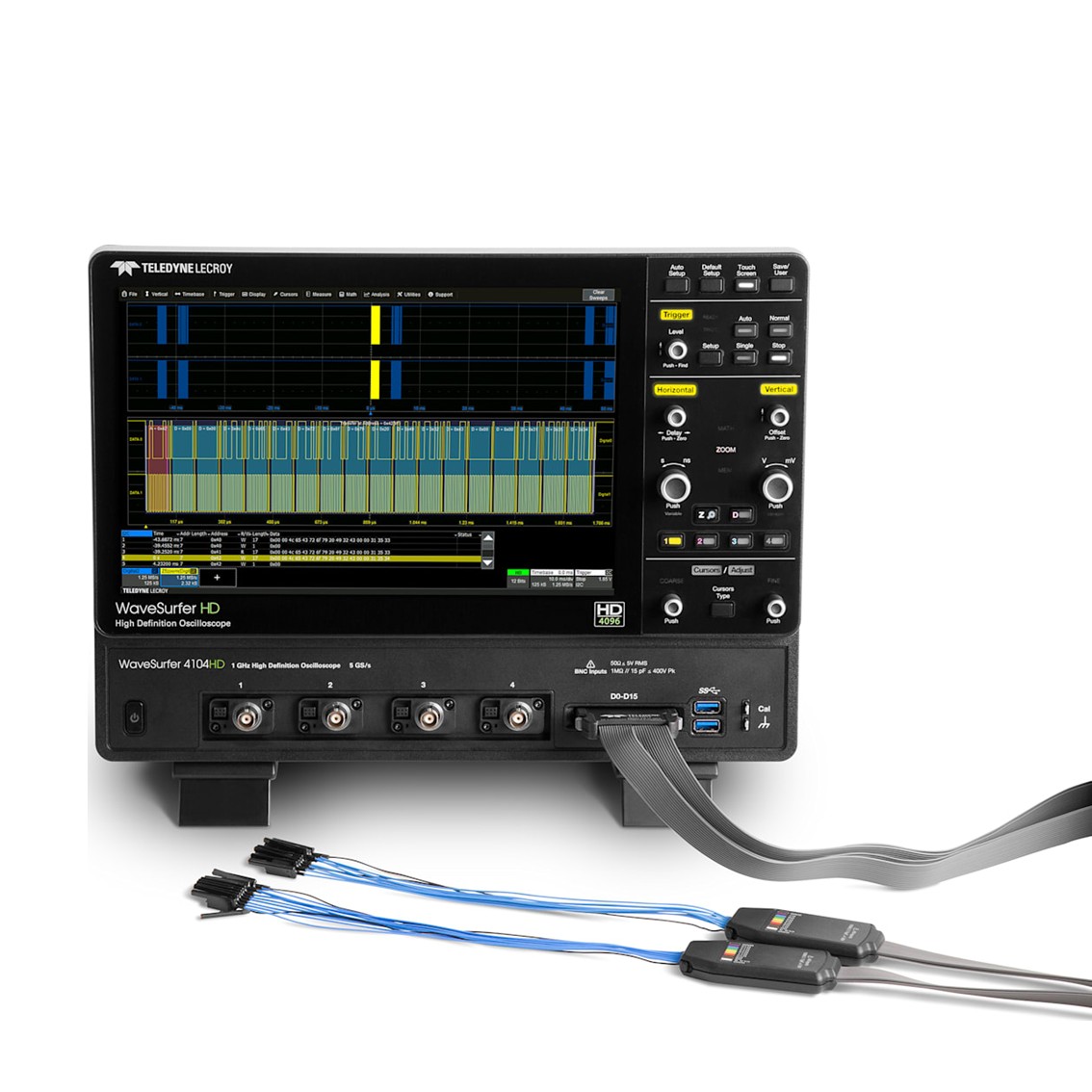 LECROY WaveSurfer 4024HD 오실로스코프 4CH 200MHz 5GS 12-bit